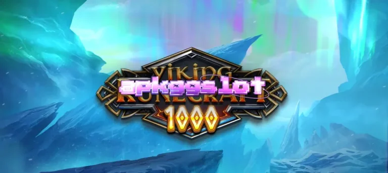 Tampilan visual grid slot Viking Runecraft 1000 dengan tema mitologi Nordik