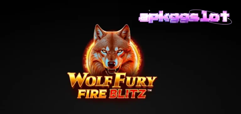 Tampilan visual slot Wolf Fury Fire Blitz dengan tema buah dan serigala